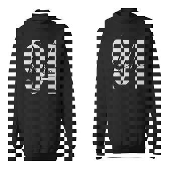 こんにちは94歳の誕生日のお祝い。 スウェットシャツ - Kawaiitshirt