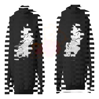 ねこぺん日和 桜 スウェットシャツ - Kawaiitshirt