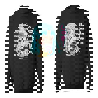 ひなビタスタンプ 心菜02「しゅき…」 スウェットシャツ - Kawaiitshirt