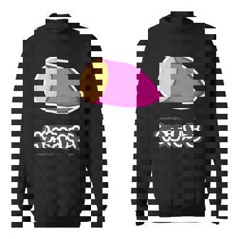 やきいも 焼き芋【おやつ ポップ】ご飯タイム【変なデザイン屋さん】面白い デザイン スウェットシャツ - Kawaiitshirt