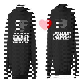 アイ・ラブ・シャンパン スウェットシャツ - Kawaiitshirt