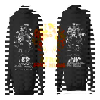 アフロソウルミュージック ビニール レトロ 70年代 80年代 ファンク ディスコダンス スウェットシャツ - Kawaiitshirt