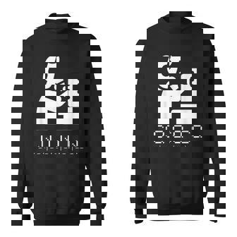 アマチュアハムvhfラジオ、Cq-「メイキングコンタクト」、モールス信号 スウェットシャツ - Kawaiitshirt