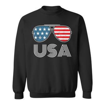 アメリカ Usa 面白いtシャツ 国旗 おもしろ メンズ 面白い 服 オリジナル おもしろグッズ ビンテージ 夏 スウェットシャツ - Kawaiitshirt