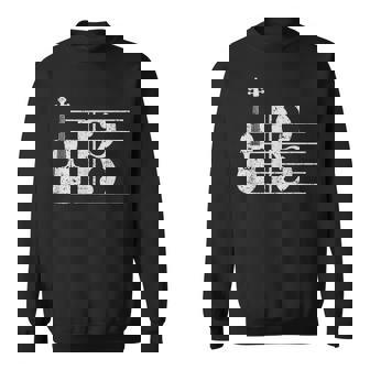 アルト・クレフ・ヴィオラのプレーヤー・ヴィオリスト スウェットシャツ - Kawaiitshirt