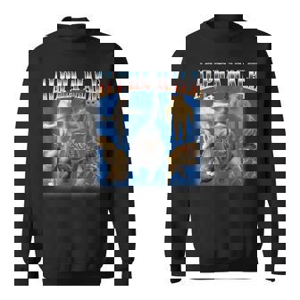 アルファ 男性 面白い ジョーク ミーム 大人 ユーモア 猫 ミーム スウェットシャツ - Kawaiitshirt