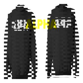 アルファ 長袖tシャツ スウェットシャツ - Kawaiitshirt