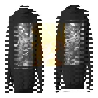 アンティーク調のドールフェイスミーム スウェットシャツ - Kawaiitshirt