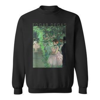 アーティストやバレリーナのための舞台裏エドガー・ドガ・ダンサーズ スウェットシャツ - Kawaiitshirt