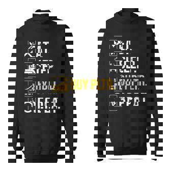 イートスリープインベストベスト Pltr購入パランティア投資。 スウェットシャツ - Kawaiitshirt