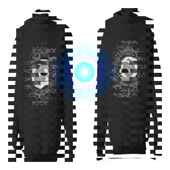 イーブルアイシャツ トルコの目の保護 悪霊 スウェットシャツ - Kawaiitshirt