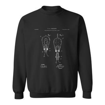 エジソン特許tシャツ-電気tシャツ スウェットシャツ - Kawaiitshirt