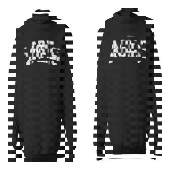 エンジェルス マスコットビンテージアスレチックスポーツネームデザイン スウェットシャツ - Kawaiitshirt