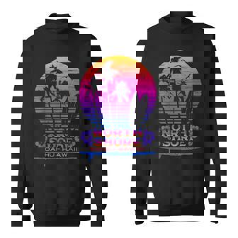 オアフ島ノースショア ハワイお土産サーフィンスタイル スウェットシャツ - Kawaiitshirt