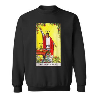 オリジナルrider Waite Deckからのマジシャンビンテージタロットカード スウェットシャツ - Kawaiitshirt