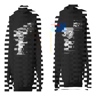 オーストラリアのコアラ オーストラリア国旗 スウェットシャツ - Kawaiitshirt