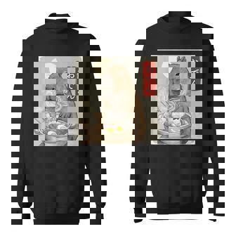 カピバラおでん 鍋 スウェットシャツ - Kawaiitshirt