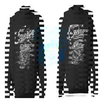 カメレオン ヴィンテージ 90年代 レトロ ファニー カメレオン 80年代 メンズ レディース スウェットシャツ - Kawaiitshirt