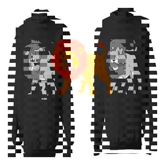 カワイイライオン 長袖tシャツ スウェットシャツ - Kawaiitshirt