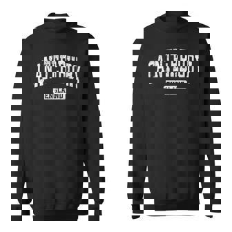 カンタベリー イングランド ヴィンテージ スポーツ デザイン 長袖tシャツ スウェットシャツ - Kawaiitshirt