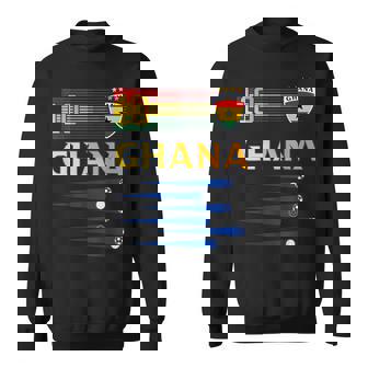 ガーナ サッカージャージ ガーナ国旗 サッカー愛好家 スウェットシャツ - Kawaiitshirt