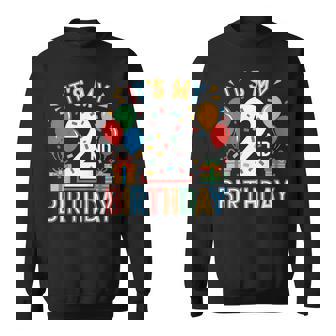 キッズ キッズ 2 歳の誕生日シャツ 男の子 幼児 2 人 2 歳の誕生日 スウェットシャツ - Kawaiitshirt