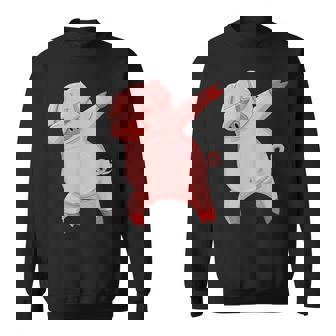 キッズ ダビングピグレット 服 ダブ ダンス 衣装 農家 ギフト 豚 スウェットシャツ - Kawaiitshirt