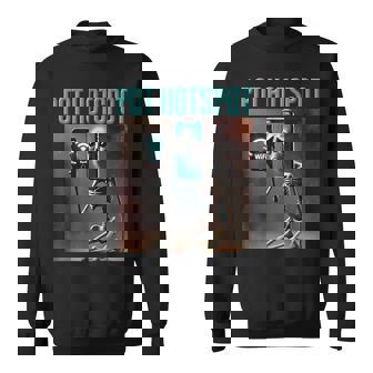 キッズ トレンド ミーム ブレイン ロート イタリアン ポット ホットスポット スケルトン スウェットシャツ - Kawaiitshirt