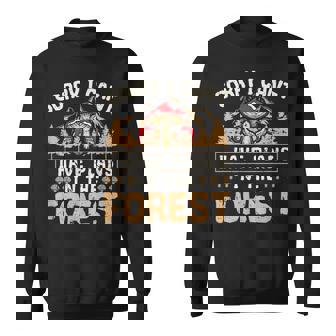 キノコ採集 面白いキノコ採り キノコ スウェットシャツ - Kawaiitshirt