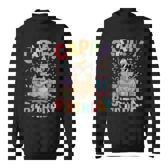 キャッピー・バースデー・カピバラ愛好家 バースデー・カピバラcappy Birthday スウェットシャツ - Kawaiitshirt