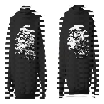 キャバリア・キング・チャールズ・スパニエル 長袖tシャツ スウェットシャツ - Kawaiitshirt