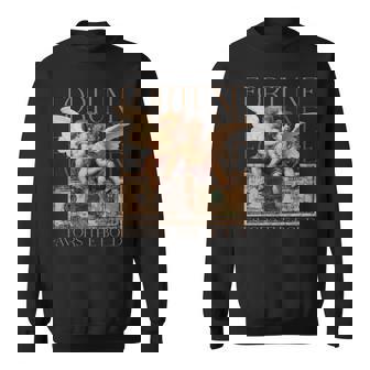 キューピッドとサイケ 2人の天使の赤ちゃん ドルフォーチュンアート 長袖tシャツ スウェットシャツ - Kawaiitshirt