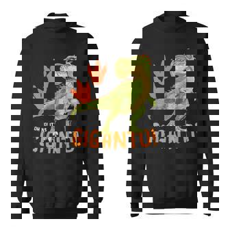 ギガントサウルス、最大の恐竜-カラフルで楽しいデザイン スウェットシャツ - Kawaiitshirt