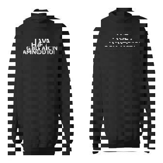 ギャンブル依存症です スウェットシャツ - Kawaiitshirt