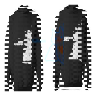 クリオネ『あそぶ？』【どうぶつ フレンズ】ポップ ゆるくて かわいい キャラ イラスト スウェットシャツ - Kawaiitshirt