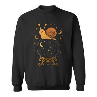 クリスタルボールスターのカタツムリ スウェットシャツ - Kawaiitshirt