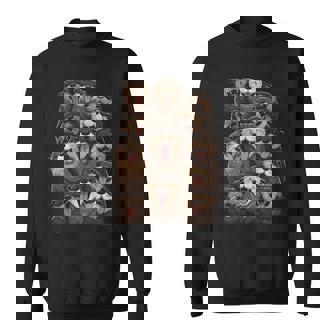 クレイジーカワウソ 長袖tシャツ スウェットシャツ - Kawaiitshirt