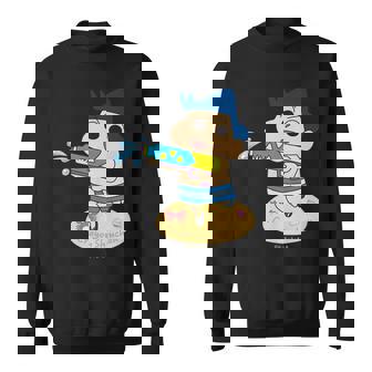 クレヨンしんちゃん カスカベ防衛隊！ウォーター！ 風間くん スウェットシャツ - Kawaiitshirt