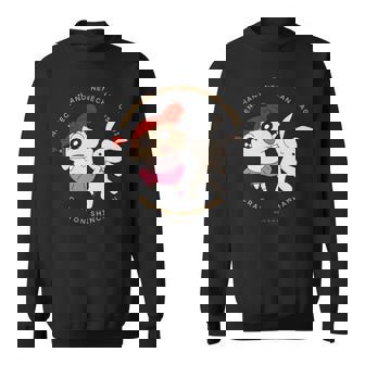 クレヨンしんちゃん ネネちゃんとうさぎ 長袖tシャツ スウェットシャツ - Kawaiitshirt