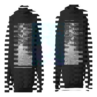 クロード・モネの睡蓮 長袖tシャツ スウェットシャツ - Kawaiitshirt