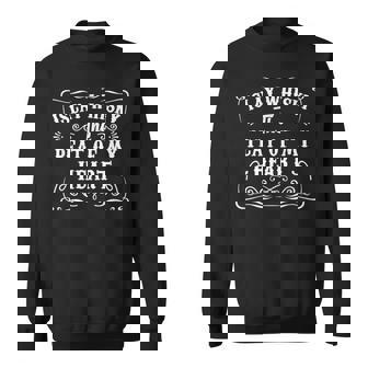 メンズ クールウイスキー飲む引用アイラ島ウイスキーピートオブマイハート スウェットシャツ - Kawaiitshirt