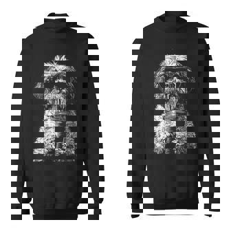 クールシーズードリンクアイスコーヒーファニードッグミームy2kグランジ スウェットシャツ - Kawaiitshirt