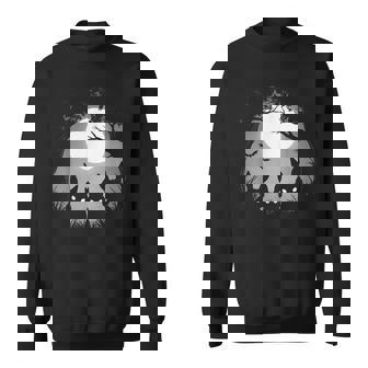 ゴス エモ 不気味 かわいい ウサギ ホラー スウェットシャツ - Kawaiitshirt