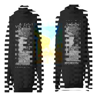 ゴッホ 面白いtシャツ アート 夜のカフェテラス 印象派 絵画 メンズ レディース 面白い 服 美術 油彩画 長袖tシャツ スウェットシャツ - Kawaiitshirt