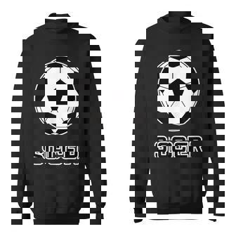 サッカー（サッカー部）Soccer 部活 クラブ【サッカーボール】スポーツ フットボール グッズ ウェア イラスト スウェットシャツ - Kawaiitshirt