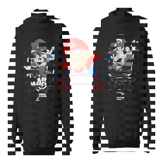 ザ・スーパーマリオギャラクシー・ムービー Mario Champion スウェットシャツ - Kawaiitshirt