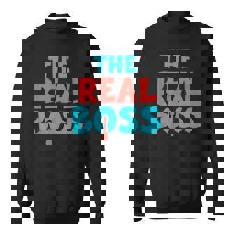 ザ・リアル・ボス スウェットシャツ - Kawaiitshirt
