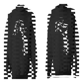 シェットランド・シープドッグ ポートレート シルエット 犬 シェルティー・ドッグ スウェットシャツ - Kawaiitshirt