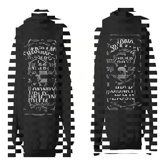 シャーロック・ホームズ ロンドン・ドライ・ディダクション ラベルデザイン スウェットシャツ - Kawaiitshirt