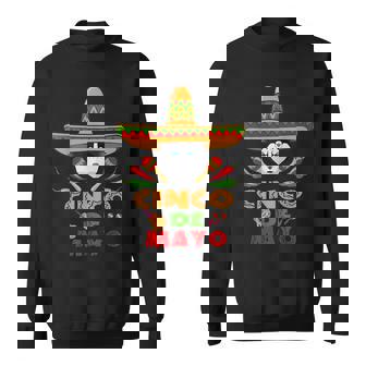 シンコ・デ・マヨ シンコ・デ・マヨのシベリアン・ハスキーの面白い犬 スウェットシャツ - Kawaiitshirt